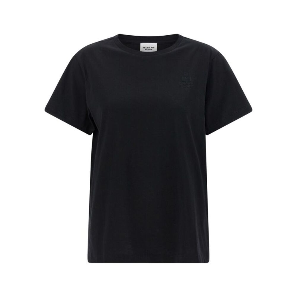 Isabel Marant Étoile Black Cotton Women's T-Shirt